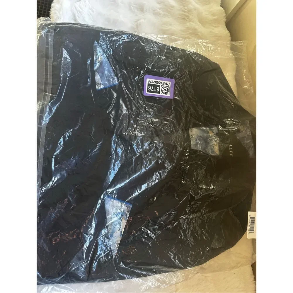 Alton Lane Performance Tailored Fit Suit Jacket black 44L sports coat blazer